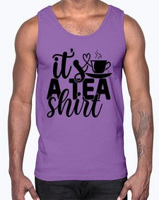 its a tea shirt 1220#- tea- Cotton Tank