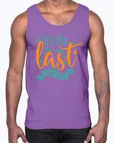 its the last day yall 396#- last day of school- Cotton Tank