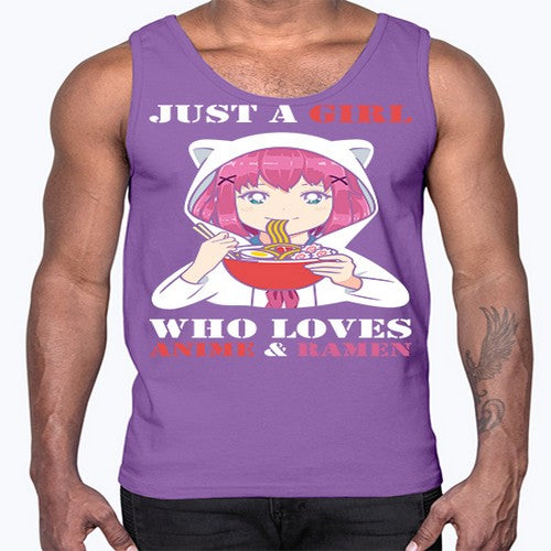 just a girl who loves anime and ramen258#- anime- Cotton Tank
