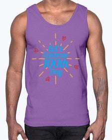 lets celebrate th day 459#- one hundred days- Cotton Tank