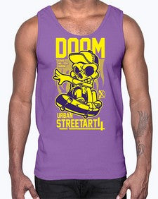 lets skate 727#- art pop art- Cotton Tank