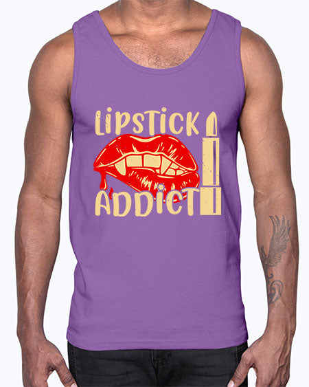 lipstick addict Style 197#-makeup Cotton Tank