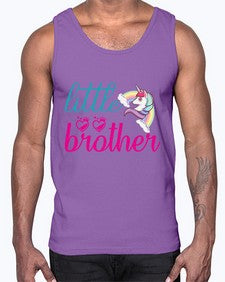 little brother 256#- unicorn- Cotton Tank