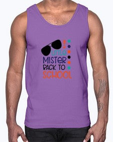 little mister back to school 490#- general school- Cotton Tank