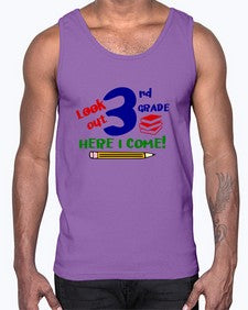 look out third grade 510#- third grade- Cotton Tank