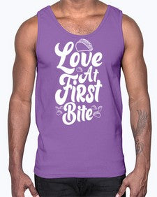 love at first bite 1345#- tacos- Cotton Tank