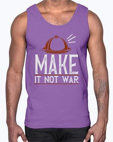 make it not war 323#- cooking- Cotton Tank