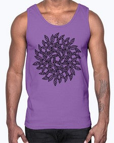 mandala 906#- mandala- Cotton Tank
