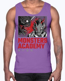 monster academy 938#- art pop art- Cotton Tank