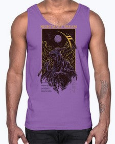 nightmare dream 954#- art pop art- Cotton Tank
