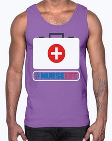 nurse life 1168#- nurse- Cotton Tank