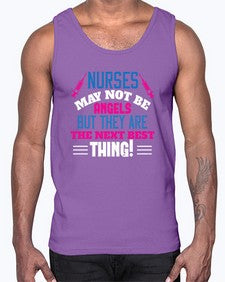 nurse may not be angels Style 1180#- nurse- Cotton Tank