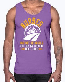 nurses may not be angels Style 1248#- nurse- Cotton Tank