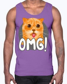 omg 968#- art pop art- Cotton Tank