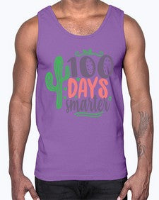 one hundred days smarterr 580#- one hundred days- Cotton Tank