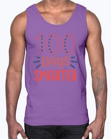 one hundred days smarterr 581#- one hundred days- Cotton Tank