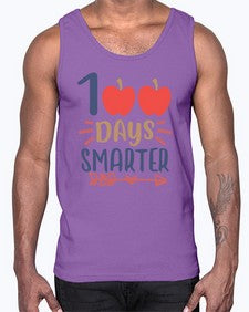 one hundred days smarterrr 582#- one hundred days- Cotton Tank