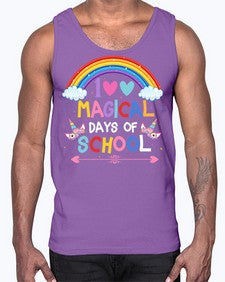 one hundred magical days of school 594#- one hundred days- Cotton Tank
