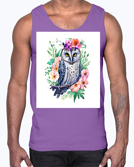 owl 16#- owl- Cotton Tank