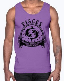 pisces 47#- pisces- Cotton Tank