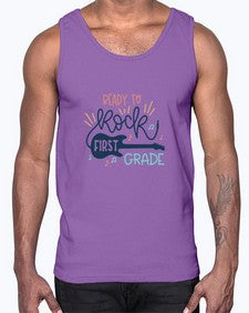ready to rock first grade 729#- first grade- Cotton Tank