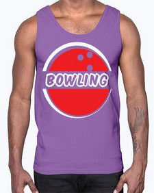 retro bowling bowling 831#- bowling- Cotton Tank