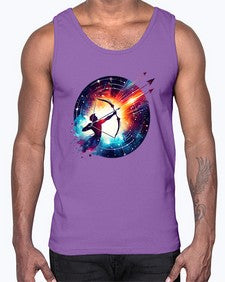 sagittarius 419#- sagittarius- Cotton Tank
