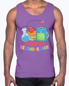 second day of second Grade 806#- second grade- Cotton Tank