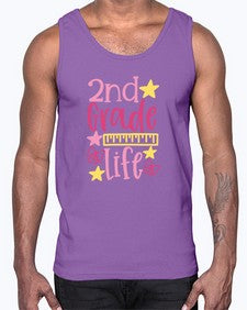 second grade life 825#- second grade- Cotton Tank