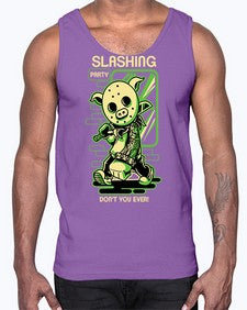 slashing party sutnk 1074#- art pop art- Cotton Tank