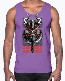 strongknighttshirtdesign 1137#- art pop art- Cotton Tank