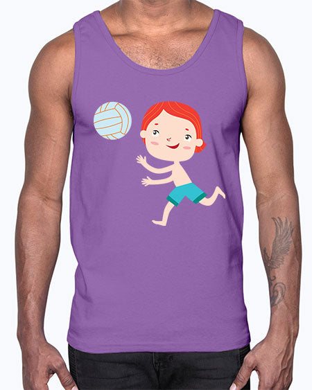 summer characters 60#- summer- Cotton Tank