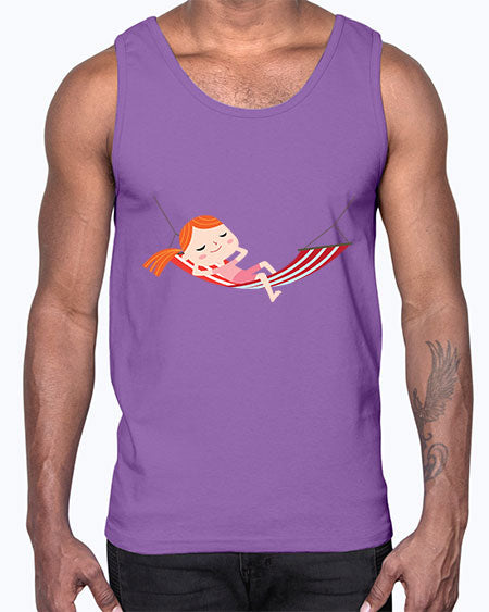 summer characters 63#- summer- Cotton Tank