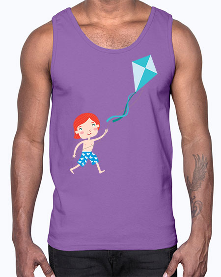 summer characters 68#- summer- Cotton Tank