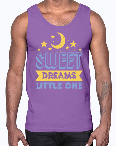 sweet dreams little one Style 214#- baby shower- Cotton Tank