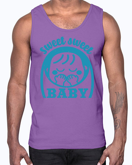 sweet sweet baby Style 216#- baby shower- Cotton Tank