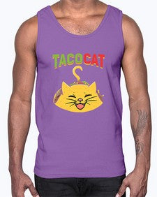 tacocat 1599#- tacos- Cotton Tank