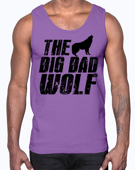the big bad wolf- wolf- Cotton Tank