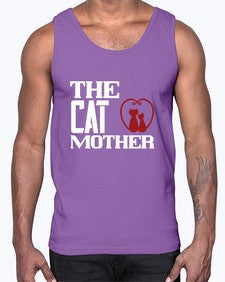 the cat mother Style 117#- cats- Cotton Tank