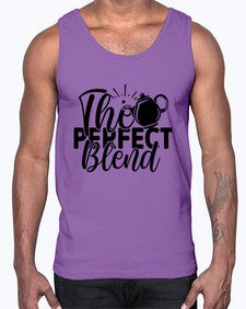 the perfect blend 1624#- tea- Cotton Tank