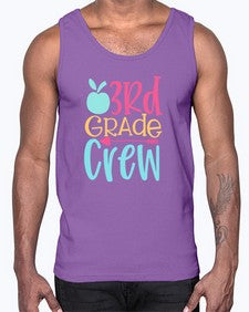 third grade crew 951#- third grade- Cotton Tank