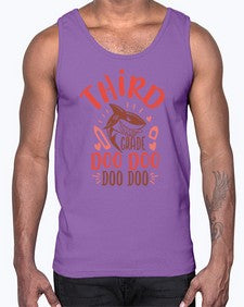 third grade doo doo 954#- third grade- Cotton Tank