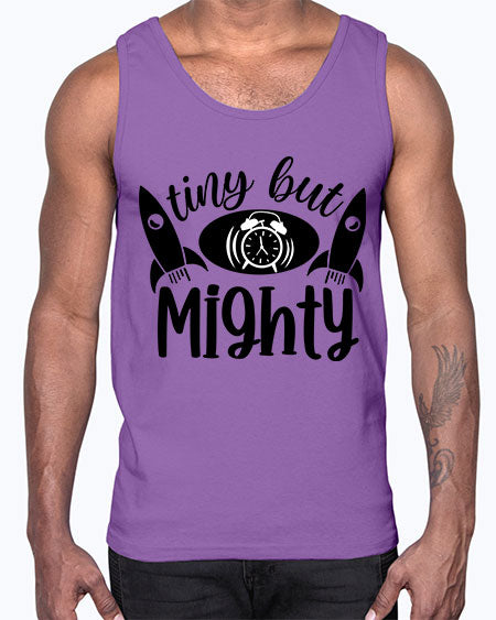 tiny but mighty 464#- baby- Cotton Tank