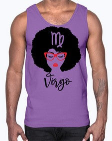 virgo 543#- virgo- Cotton Tank
