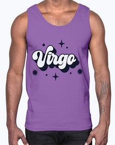 virgo 547#- virgo- Cotton Tank
