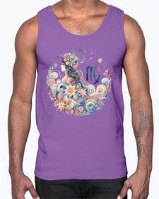 virgo 553#- virgo- Cotton Tank