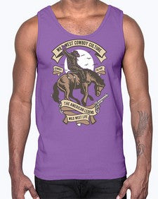 wild west cowboy culture 1249#- western- Cotton Tank