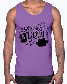witches brew 8#- witch- Cotton Tank