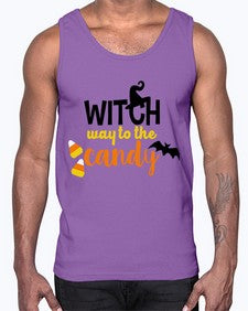 witchwaycandy 4#- witch- Cotton Tank