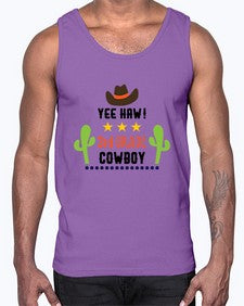 yee haa cowboy rd grade 1258#- western- Cotton Tank